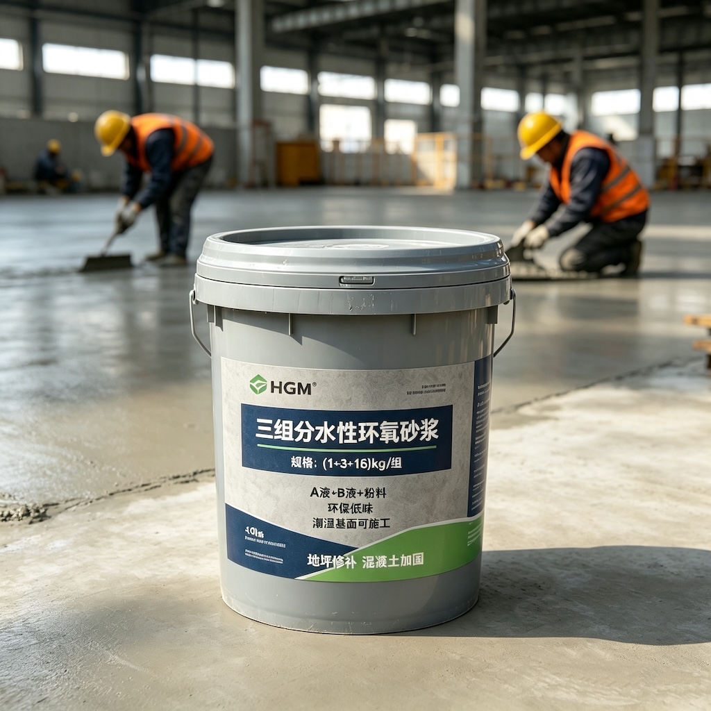 岑溪三组份水性环氧砂浆